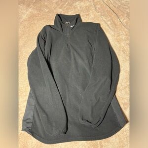 Nike Black Half-Zip Fleece Pullover